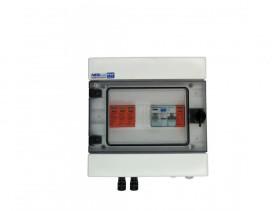 Skrzynka przyłączeniowa ACDC z ogranicznikiem przepięć Typ 1+2, 1 MPPT, 25A 300mA 2P, 20A 1-F I 133201 ACDC Premium