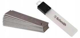 Nóż ostrze łamane uniwersalny 18mm 10szt Schmith