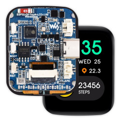 ESP32-C6 1.69" Touch Display Dev Board (240×280)