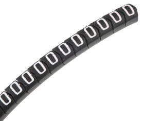 Oznaczniki kabli Wsuwany HellermannTyton zakres 2 → 5mm ilość 250