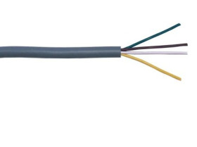 Wielożyłowy kabel przemysłowy Nieekranowany Polichlorek winylu PVC 5.1mm 100m RS PRO