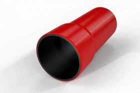 Rura RHDPE 160x8 DCK (6M/120M) dwukol.czer.kiel. RHDPE*160X8 DCK L6 /6m/