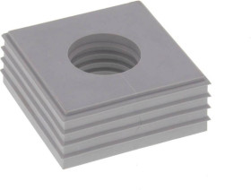 Wiska 10108267 Wkład uszczelniający CDGG 33 V0 LG, (D x S x W) 17.5 x 43.7 x 17.7 mm, tworzywo sztuczne, 10 szt.