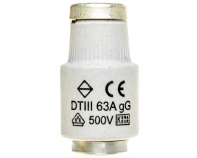 Wkładka bezpiecznikowa BiWtz 63A DIII gG 500V LE3363