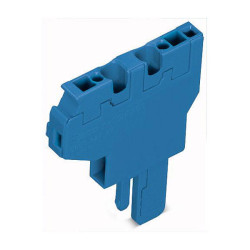 WAGO 769-504/000-006 2-conductor Base Module &amp; End Plate 1-pole Blue