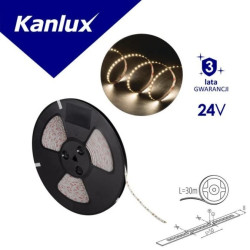 Taśma LED 24V L120B 16W/M 24IP00-NW 1920lm/m 4000K Ra90 rolka 30mb 3 lata Gwarancji 33356