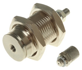 Siłownik pneumatyczny z tłoczyskiem skok: 15mm SMC Ø 15mm jednostronnego działania Action 50mm CJPB15-15H6 M5 x 0,8