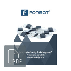 FORBOT - Jak czytać noty katalogowe? Praktyczny poradnik dla początkujących - e-book