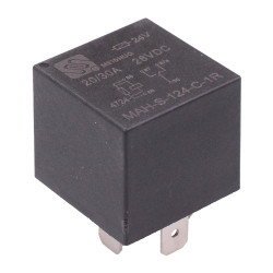 24V SPDT Mini Automotive Relay Resistor 40A MAH-S-124-C-1R