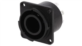 Złącze Okrągłe Konektory 4,8Mm Lutowanie Cliffcon 10A 250Vac Fcr2074