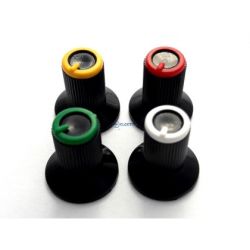 gałka 18mm N0 oś 6mm 4 kolory