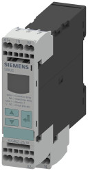 Przekaźnik monitorujący Siemens styki SPDT 1 -fazowy Szyna DIN, 50mA - 15A, 275V ac, 275 V dc