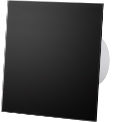 Panel szklany uniwersalny do wentylatorów dRim czarny mat 01-174