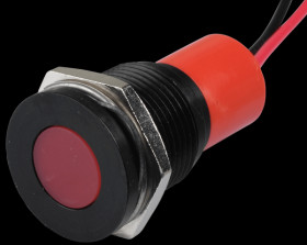 Q16F3BXXR24E Indicator LED, 24 V DC, 16 mm, wired, red/BlC
