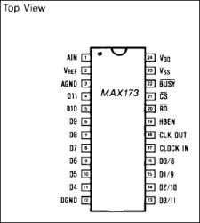 Complete 5µs, CMOS 10-Bit A/D Converter