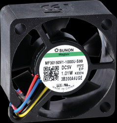 MF30150V1-1000U-A99 Fan, 5 VDC, 30x30x15mm, Series MC