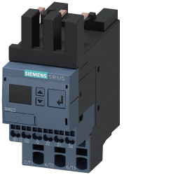 Przekaźnik monitorujący Siemens styki SPDT 3 -fazowy Bezpośredni, 4A - 40A, 24/240 V ac