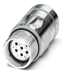 Złącze wielostykowe przemysłowe 6-pinowe M23 Montaż na kablu Gniazdo Phoenix Contact