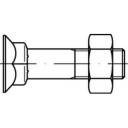 Śruby z łbem kwadratowym TOOLCRAFT 111792 M12 45 mm DIN 608 100 szt.