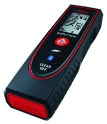 Leica Miernik laserowy D110 60 m Klasa 2 ±1.5 mm LCD 635 nm