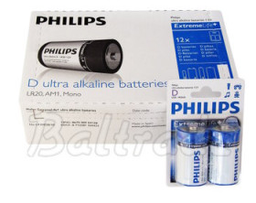 bateria alkaliczna Philips ExtremeLife LR20/D - 24 sztuki