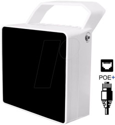 EMT-IR860-S15PW-POE+ Infrared radiator, 15°, PoE