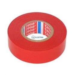 taśma izolacyjna PCV 19mm/20m TESA czerwona