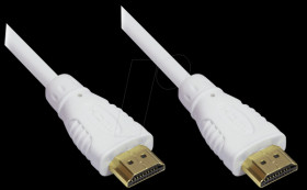 4514-007W HDMI A Plug > HDMI A Plug, 0,75m weiß