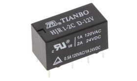 PRZEKAZNIK 12V 2A HJR1-2C-D-12VDC