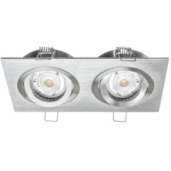 Oprawa JOTA K/2 podwójna srebrna drapana