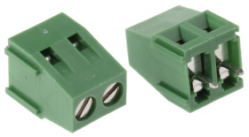 Klucz polaryzacyjny 2 -pinowe raster 5mm Przewlekany Żeński RS PRO