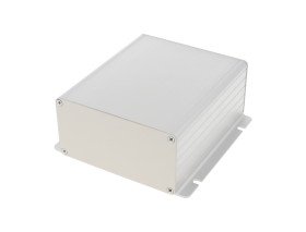 Obudowa Aluminium szerokość zew. 78 mm długość zew. 121 mm wys. zew. 28 mm Hammond IP54 Przezroczysty anodyzowany