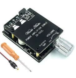 WZMACNIACZ STEREO 2x50W BLUETOOTH 5-24V HT326C ZK-502L (AMP-82136)