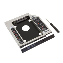 Kieszeń dysku 2,5" 12,7mm SATA adapter CD ROM DVD (HDD)