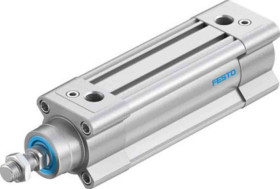 Siłownik pneumatyczny z tłoczyskiem skok: 70mm Festo Ø 40mm dwustronnego działania Action DSBC-40-70-PPVA-N3