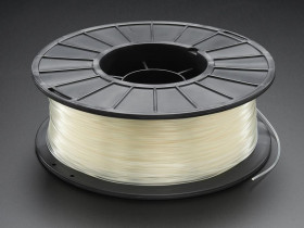 Adafruit PLA Filament for 3D Printers - 1.75mm Natural Translucent - 1KG