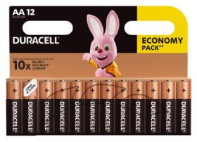 OUTLET 12 x bateria alkaliczna Duracell Basic LR6 AA (blister)