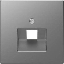 Merten Płytka centralna gniazda.RJ45 ukośnego D-Life st.nier MTN4521-6036