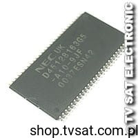 IC SDRAM 128M UPD45128163G5-A10-9JF SMD-TSOP54-2 NEC