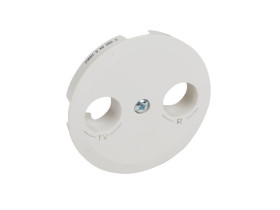 CELIANE Plakietka gniazda TV-RD biała 068284 LEGRAND