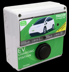 Stacja ładowania 22kW z licznikiem do pojazdów elektrycznych