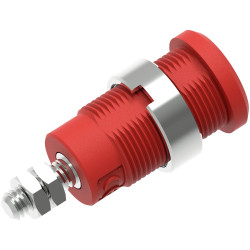 Electro PJP 3265-C-CD1-R Safety Jack Socket Red 1pc