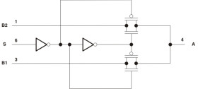 5-V, 2:1 (SPDT), 1-channel general-purpose analog switch