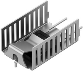 Clip-on heatsink, (L x W x H) 36 x 23 x 15 mm, 18.9 K/W, solderable surface, 10151952