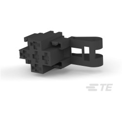 TE Connectivity 342452-2 Relay Base 5-Way Black 1 pc Box