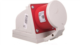Wtyczka Odbiornikowa 32A 5P 400V Czerwona Ip44 525-6Kdv
