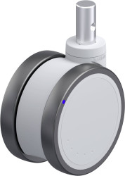 Blickle 935846 LKDGXH-PATH 125XK-ZAX55 Podwójna rolka z tworzywa sztucznego Średnica koła: 125 mm Maksymalne obciążenie: