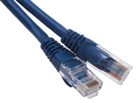 Kabel Ethernet Cat5e długość 1m Z zakończeniem RS PRO LSZH średnica 5.5mm