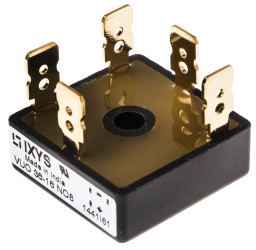 Moduł prostownika mostkowego Trójfazowy 35A 1600V Połączenie silikonowe FO B B