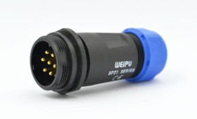 SP2111/P7 wtyk na przewód 7 pin 500V / 15A